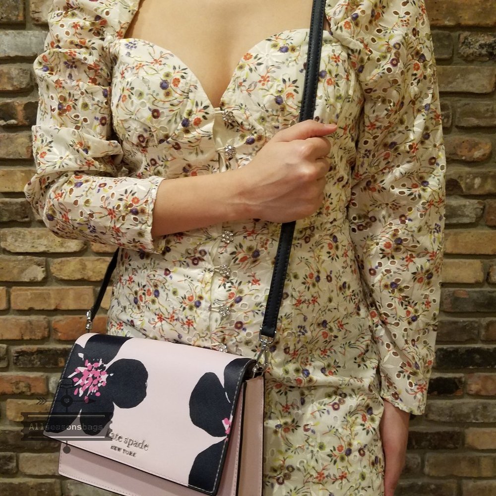 Convertible crossbody fun blue pink Kate spade - Picture 6 of 7